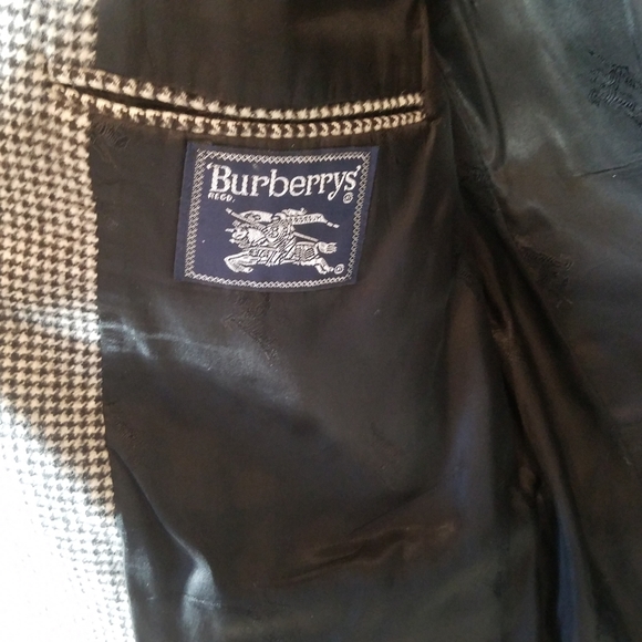 Burberry's Camel Hair Herringbone Jacket Blazer 40 - Picture 6 of 12